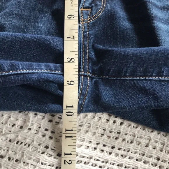 Lucky Sofia Skinny Re-Hemmed Women's Size 4/27 Dark Wash Ankle Jeans - Picture 7 of 9